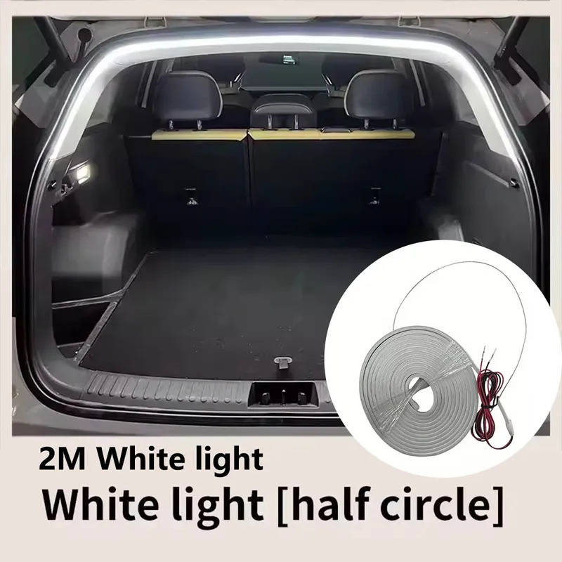 Led El Wire - إضاءة عالية السطوع لصندوق السيارة، إضاءة