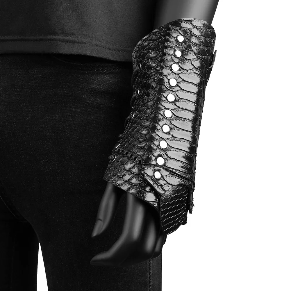 Free Cosplay Prop Patterns - واقي معصم بنمط ثعباني عتيق مستوحى