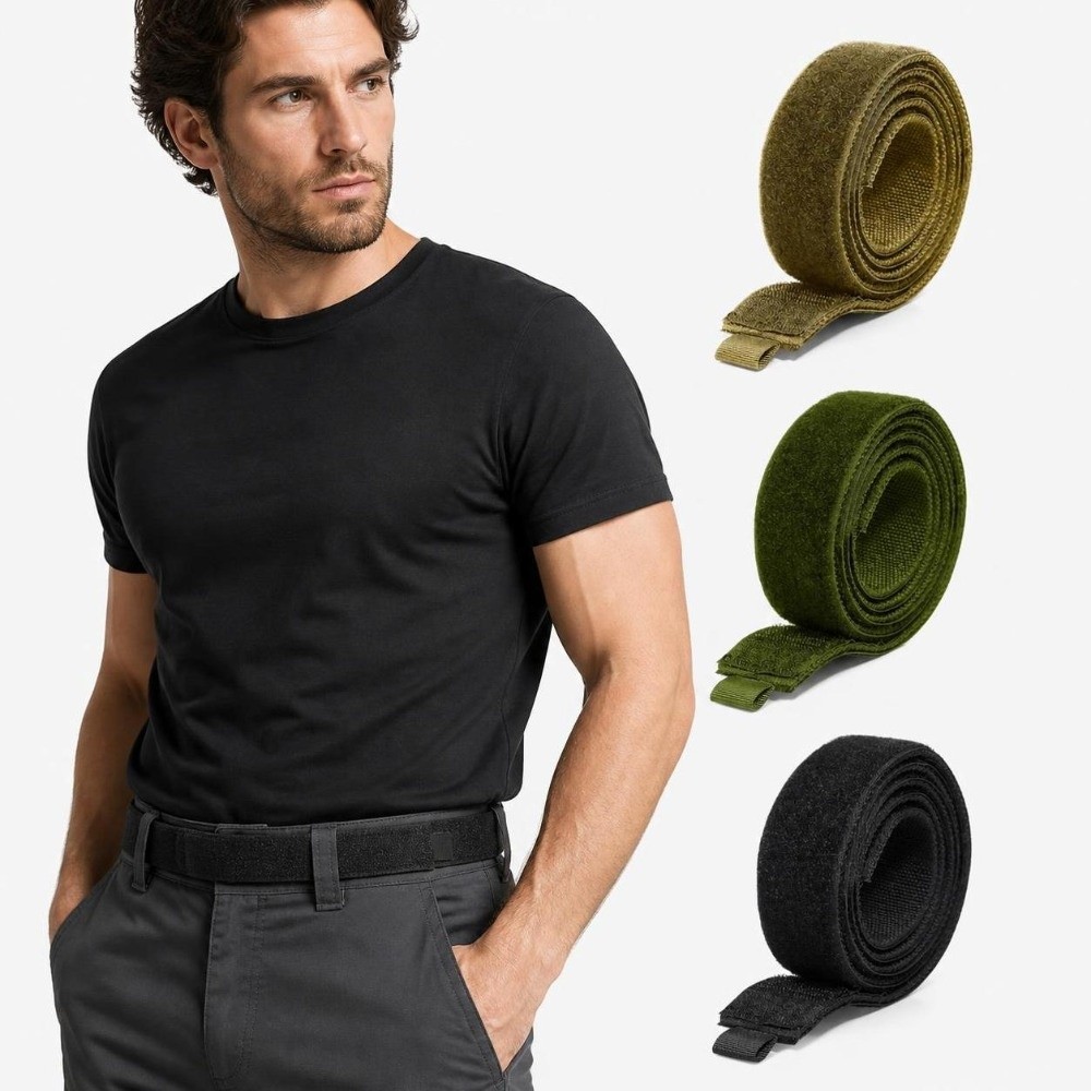 حزام خصر بسيط من النايلون خفيف - مراجعة Velcro Hook Loop وسعره