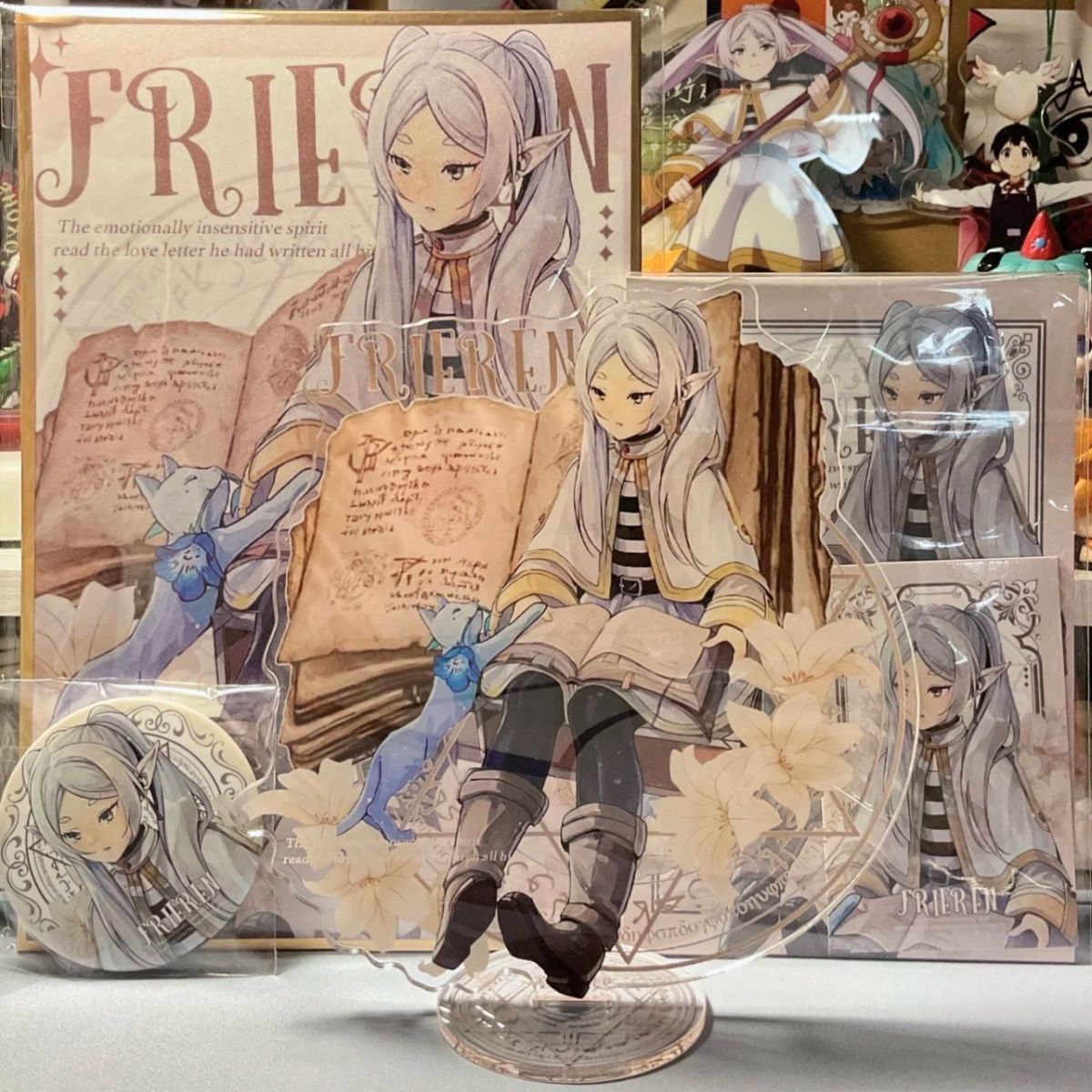 فرييرين: بيوند جورنيز إند - مج - مراجعة Frieren Cosplay Prop وسعره