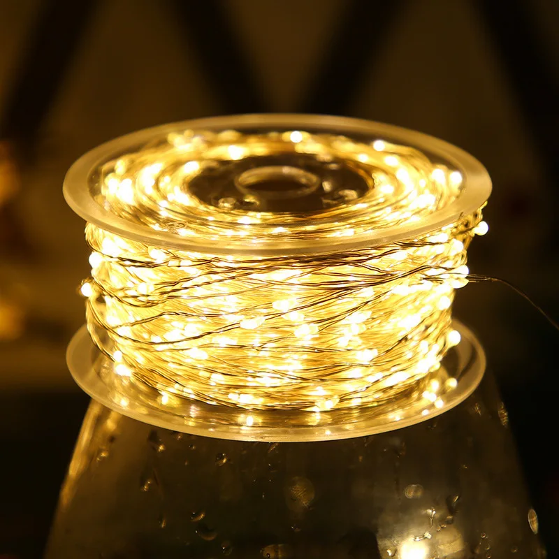 5 متر/10 متر/20 متر LED سلسلة  - مراجعة Led El Wire وسعره