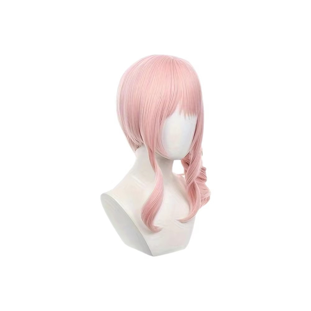 شعر مستعار قصير مستقيم وردي ال - مراجعة Frieren Cosplay Prop وسعره