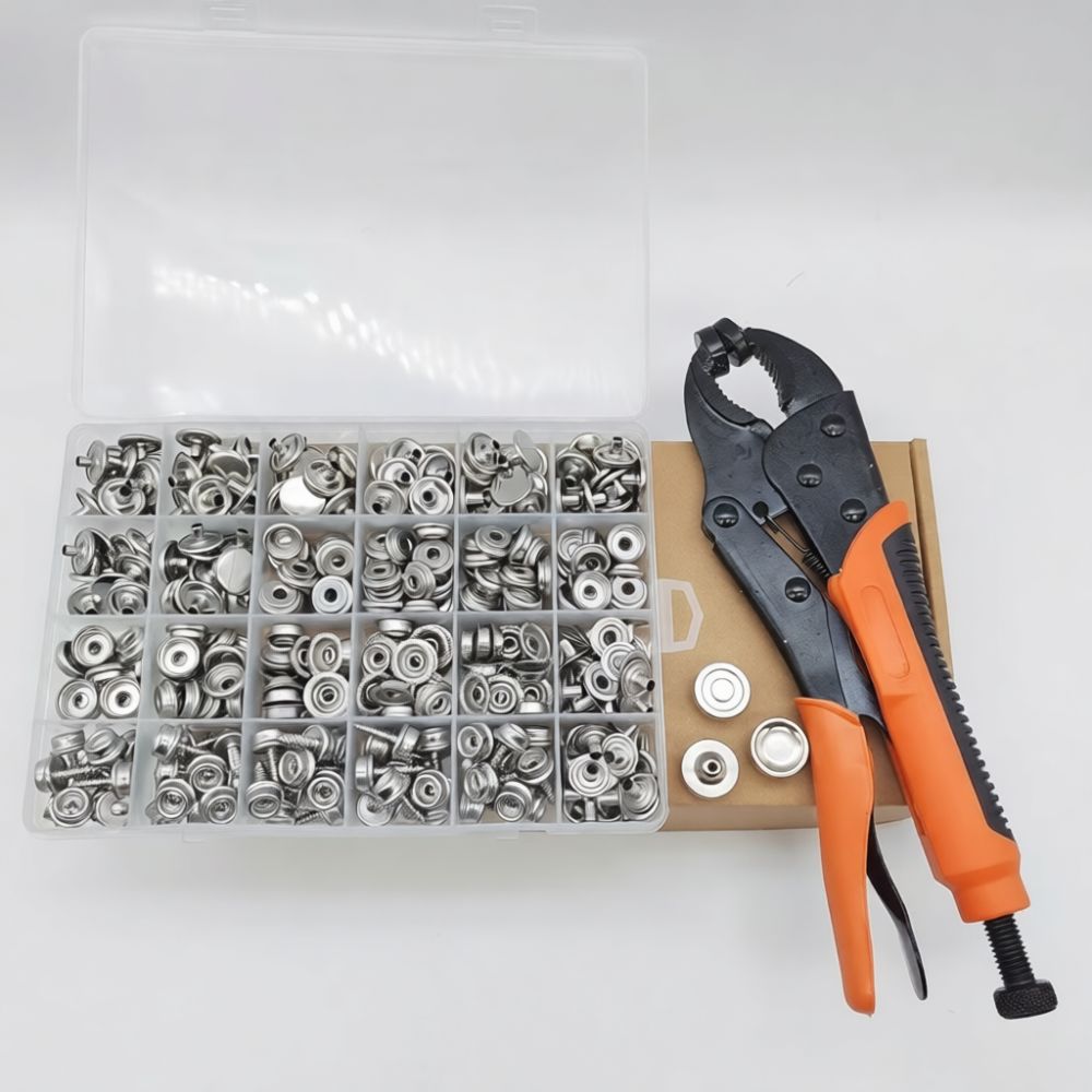 مجموعة أدوات تثبيت المشابك الم - مراجعة Snap Plier Setter وسعره