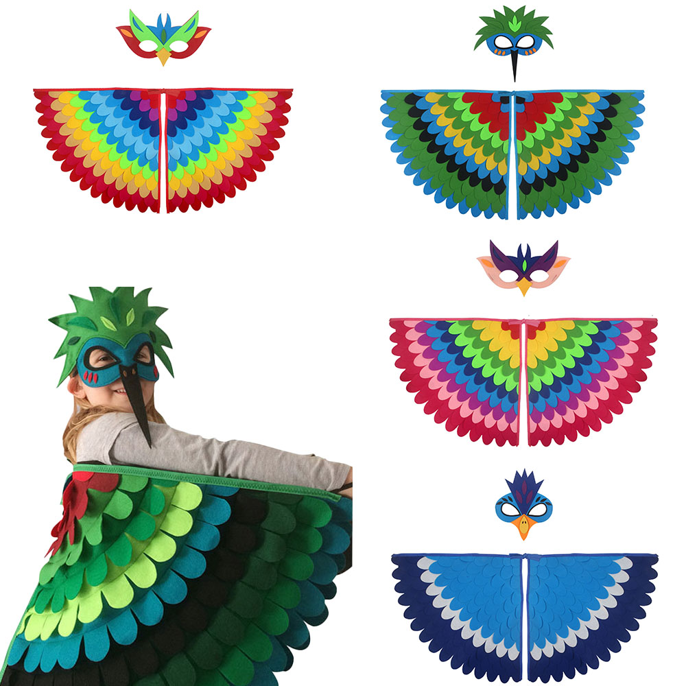 زي أجنحة بومة لطيف، عباءة من ا - مراجعة Free Cosplay Prop Patterns وسعره