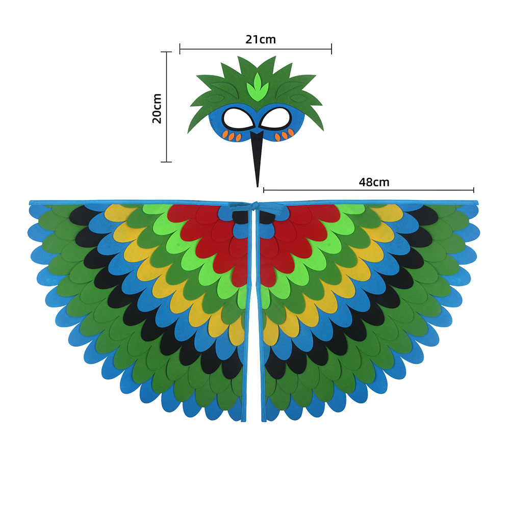 زي أجنحة بومة لطيف، عباءة من ا - مراجعة Free Cosplay Prop Patterns وسعره