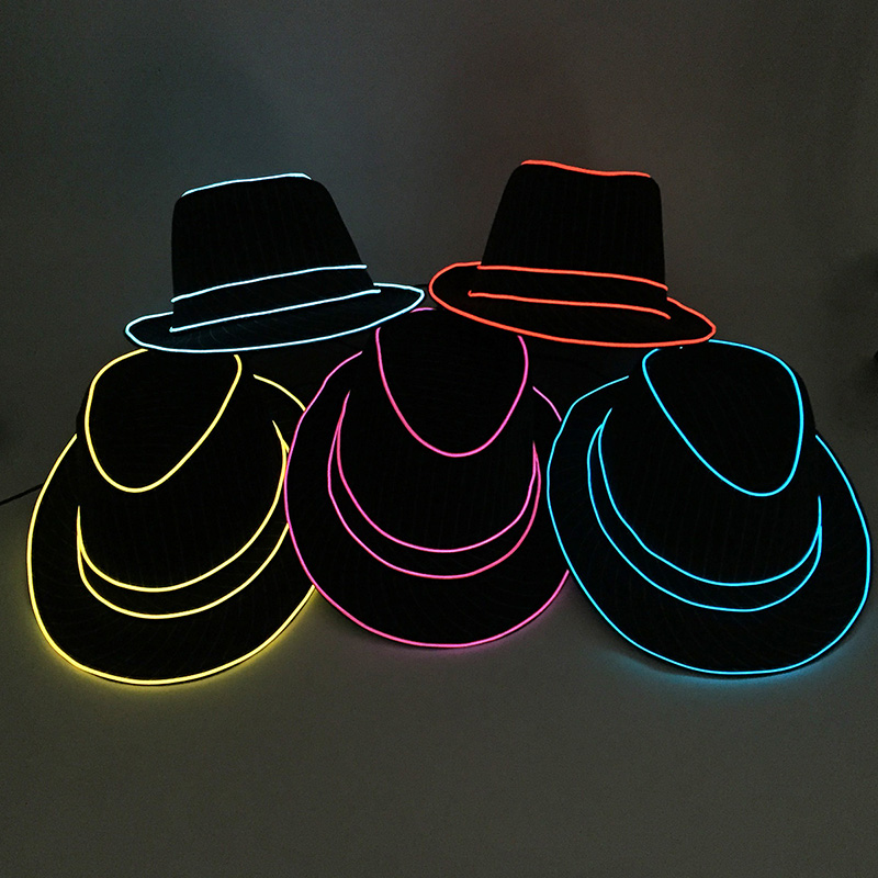 ربطات عنق مضيئة للرجال ، سلك ن - مراجعة Led El Wire وسعره